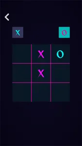 Tic Tac Toe - Glow, XO Game screenshot 1