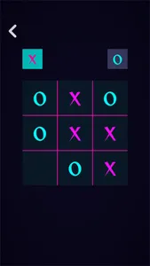 Tic Tac Toe - Glow, XO Game screenshot 4