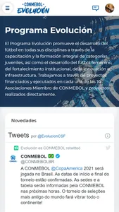 PEP CONMEBOL Evolucion screenshot 1