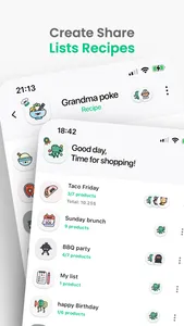 Shopamoji: Shopping List screenshot 0