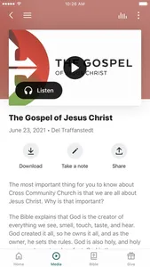 Cross Community Church TX screenshot 2