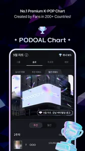 PODOAL: Idol Voting & Fanbase screenshot 1