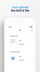 Docx Translator screenshot 2