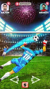 Penalty Kick Soccer Strike screenshot 1