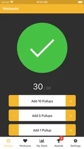 Pull Ups Counter screenshot 1