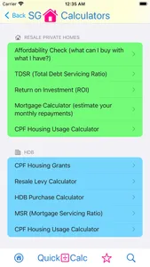 Singapore Property Calculators screenshot 4