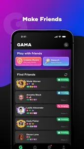 Ginwa-Games & Voice Chat Rooms screenshot 5