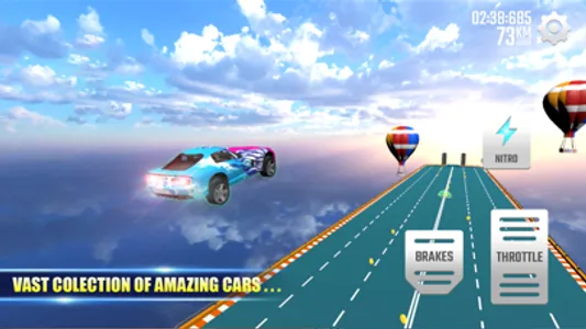 Mega Ramp Car Driving Game 3D screenshot 1