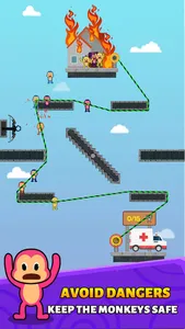 Monkey Rope Puzzle screenshot 1