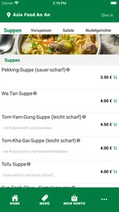 Asia Food An An screenshot 2