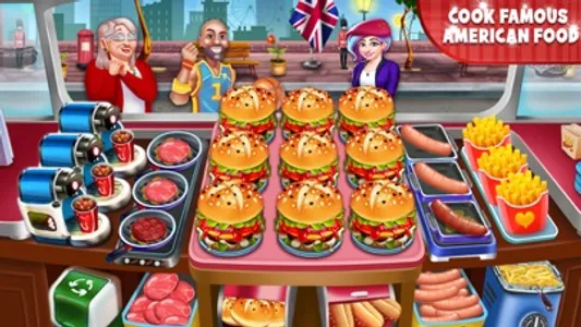 Cooking Truck Craze Food Games screenshot 1