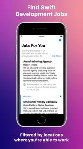 Dev Jobs for iOS Developers screenshot 0