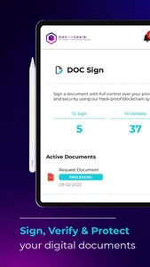 DOCONCHAIN screenshot 1