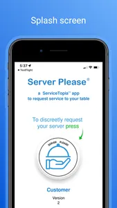 Server Please Customer screenshot 0