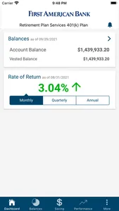 First American Bank 401(k) screenshot 0