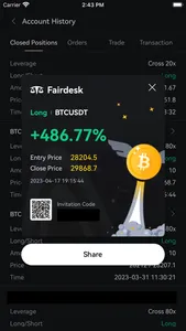 Fairdesk Go:Trade Bitcoin, ETH screenshot 2