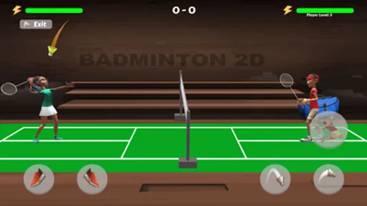 Badminton 2D screenshot 1