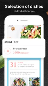 PEP: Mind - Healthy meal plan screenshot 1