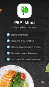 PEP: Mind - Healthy meal plan screenshot 3