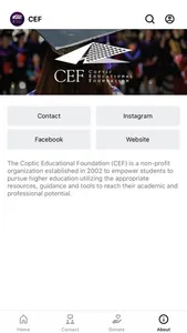 Coptic Educational Foundation screenshot 2