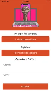 Partido Tecnopoder Popular screenshot 0