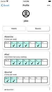 Boost Habit Tracker screenshot 2