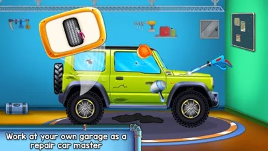 Car Garage Fun - Kids Game screenshot 2