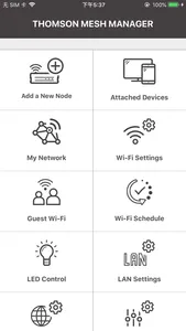 THOMSON MESH MANAGER screenshot 2