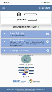 Govt Of Meghalaya-Pension App screenshot 0