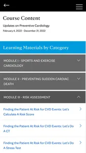 Mayo Clinic Cardiovascular CME screenshot 4