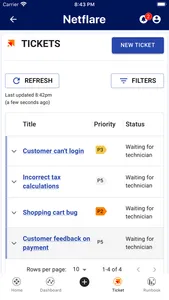 Netflare screenshot 1
