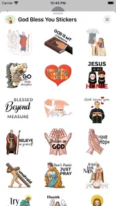 God Bless You Stickers screenshot 1