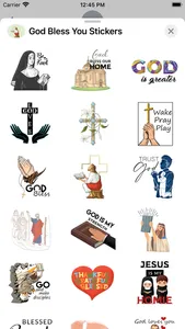 God Bless You Stickers screenshot 2