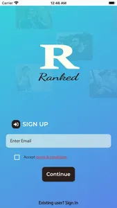 RankedApp screenshot 1