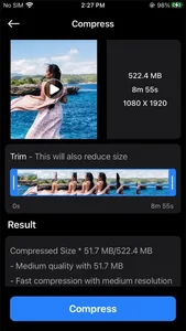 Video Compressor: Resize Video screenshot 0