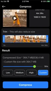 Video Compressor: Resize Video screenshot 2