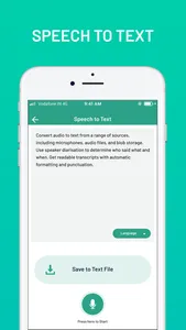 Text To Speech : Voice Memo screenshot 3