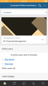 Covenant Online Learning App screenshot 0