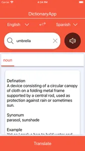 Dictionary and Translation App screenshot 2