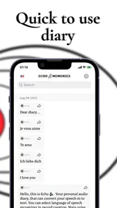 Echo - Diary Journal & Notes screenshot 0