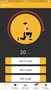 Lunges Counter screenshot 0