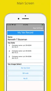 My Vax Record screenshot 0