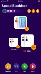 Speed Blackjack screenshot 3