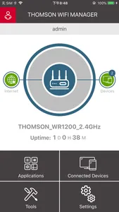 THOMSON WIFI MANAGER screenshot 2