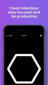 Hexa Timer: Simple focus timer screenshot 2