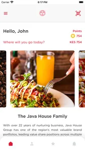 Java House Africa Loyalty screenshot 1