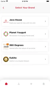 Java House Africa Loyalty screenshot 2