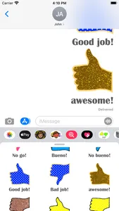 thumbs up down stickers screenshot 5