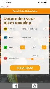 Mercian Seed Calculator screenshot 0