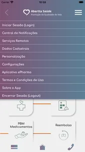 Abertta Saúde Mobile screenshot 2